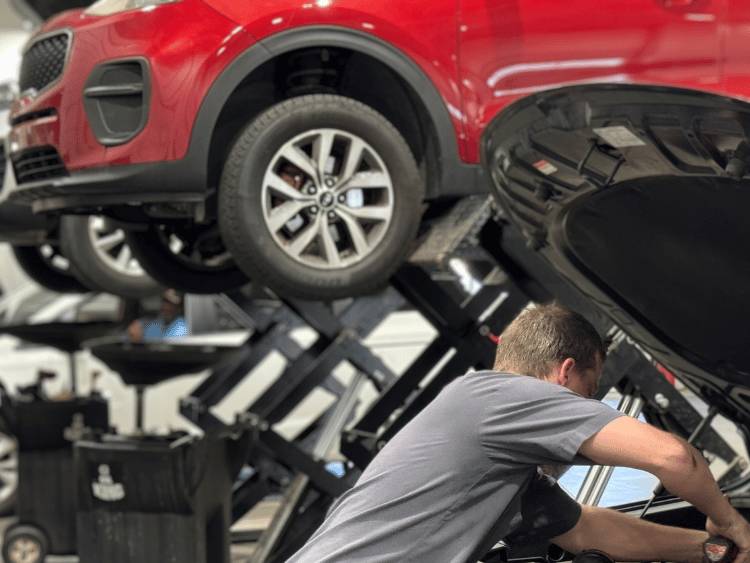 Oil Change at Crain Kia of Conway