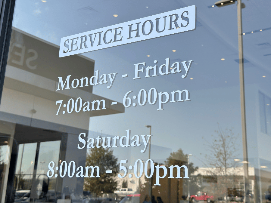 Service Hours at Crain Kia of Conway