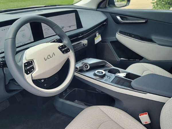 EV6 interior at Crain Kia of Conway
