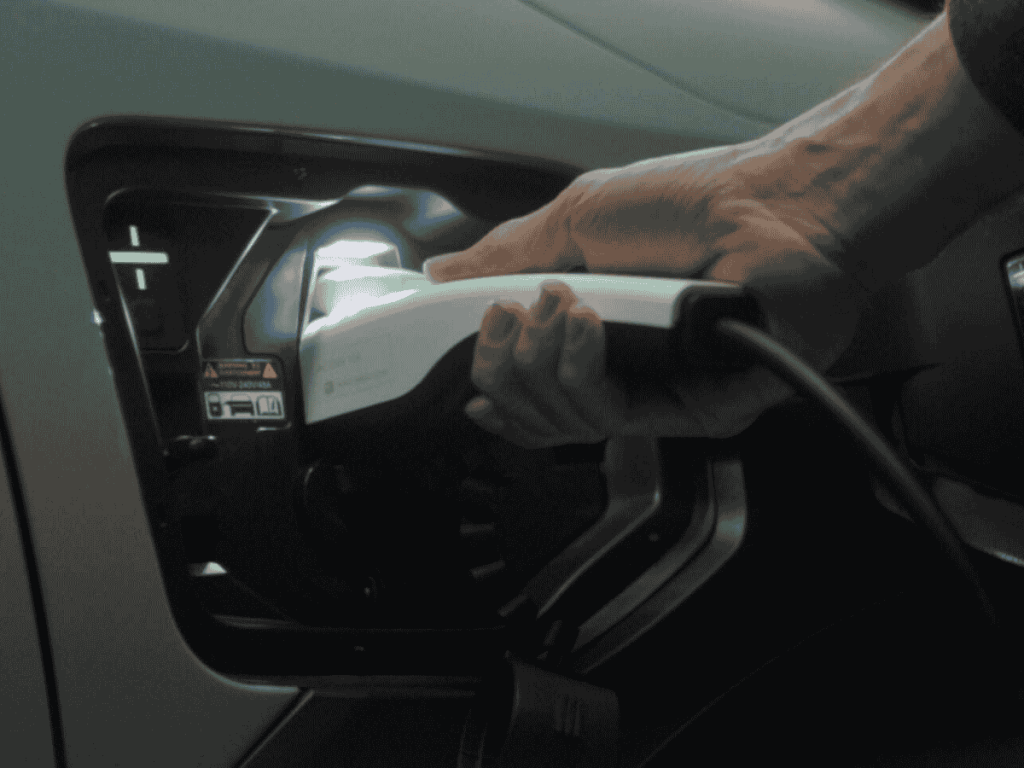 Charging the New 2026 EV4 at Crain Kia of Conway