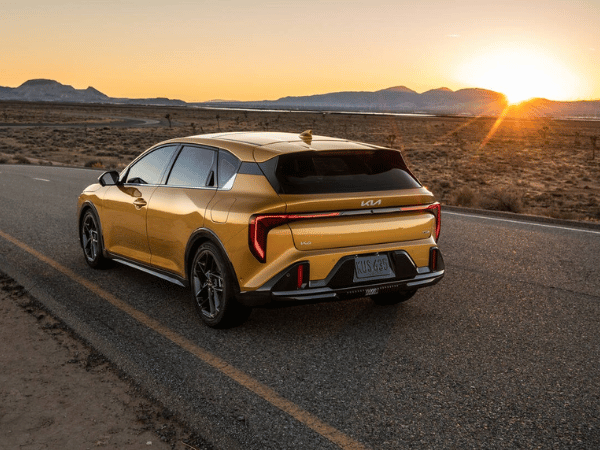 Rear of New K4 Hatchback