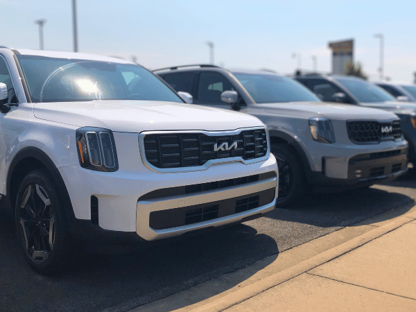 White and Grey Kia Telluride in Conway, AR