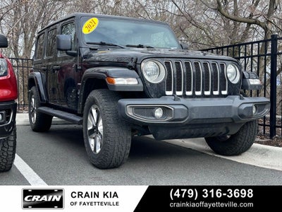 2021 Jeep Wrangler Unlimited Sahara - APPLE CARPLAY / HARD TOP