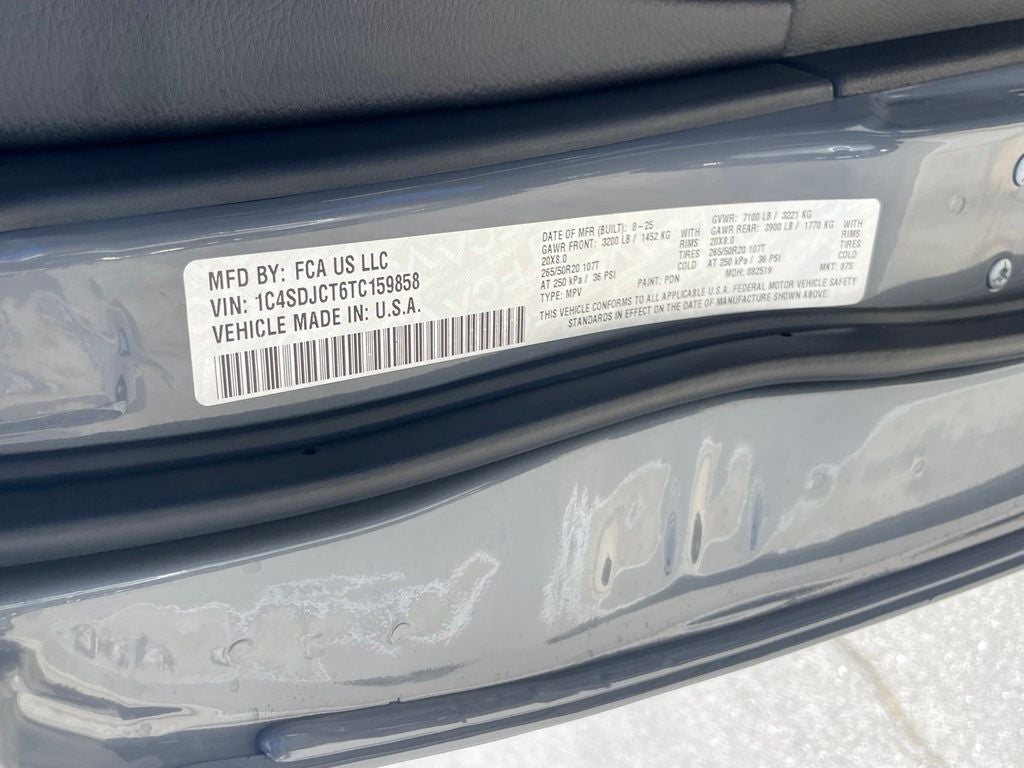 2026 Dodge Durango GT Plus HEMI V8 - VENTILATED SEATS / POWER SUNROOF
