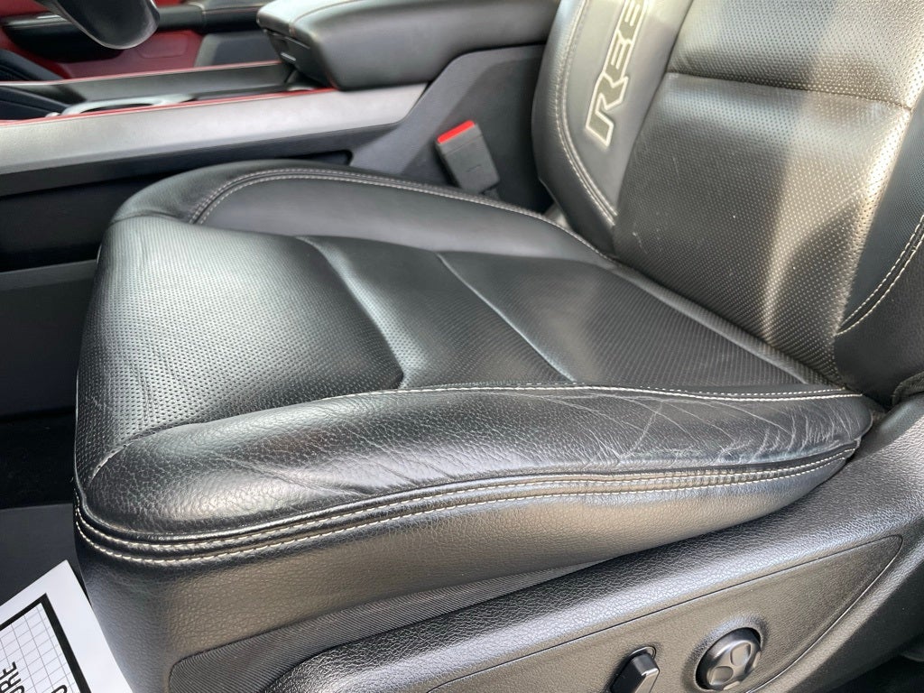 2019 RAM 1500 Rebel - RED INTERIOR ACCENTS / LEATHER BUCKET SEATS