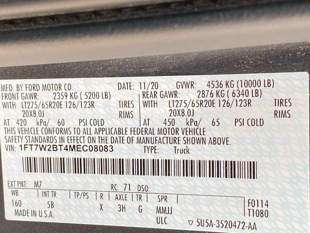2021 Ford F-250SD Lariat - POWER MOONROOF / NAVIGATION SYSTEM