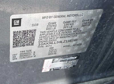 2020 GMC Acadia AT4 - DRIVER ALERT PKG / POWER SUNROOF