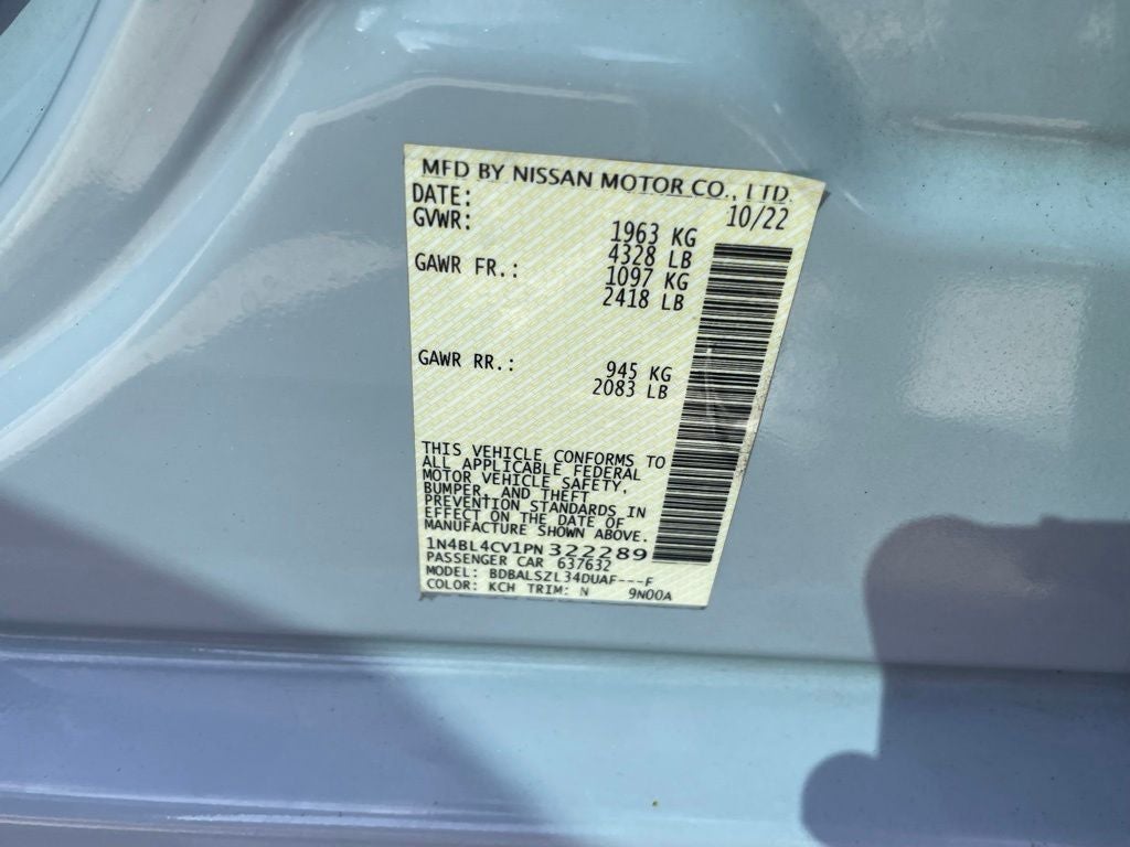 2023 Nissan Altima 2.5 SR - MOONROOF / WIRELESS CARPLAY