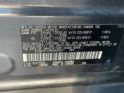 2024 Toyota RAV4 XLE - WIRELESS CARPLAY / LANE DEPARTURE ALERT