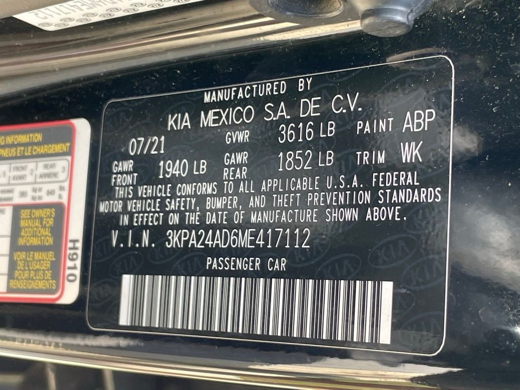 2021 Kia Rio LX
