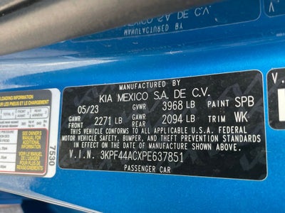 2023 Kia Forte GT - KIA CERTIFIED / SMART CRUISE CONTROL