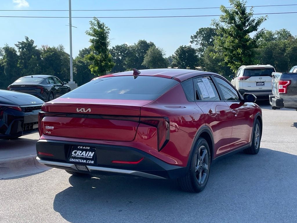 2025 Kia K4 LXS - KIA CERTIFIED / BLIND SPOT ASSIST