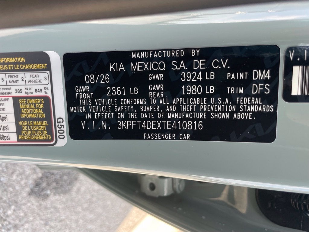 2026 Kia K4 LXS