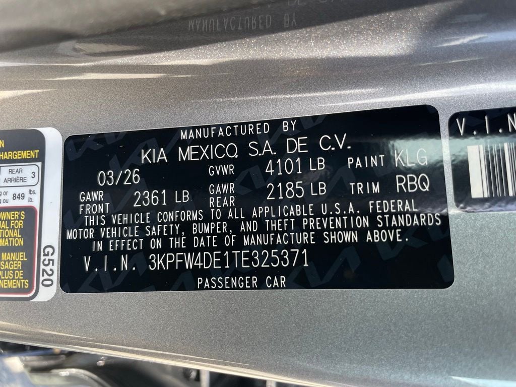 2026 Kia K4 GT-Line