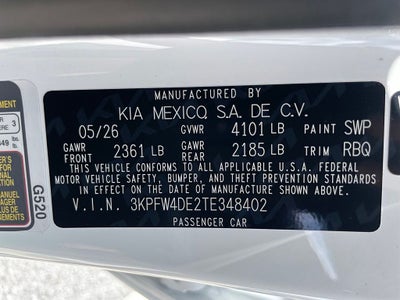 2026 Kia K4 GT-Line
