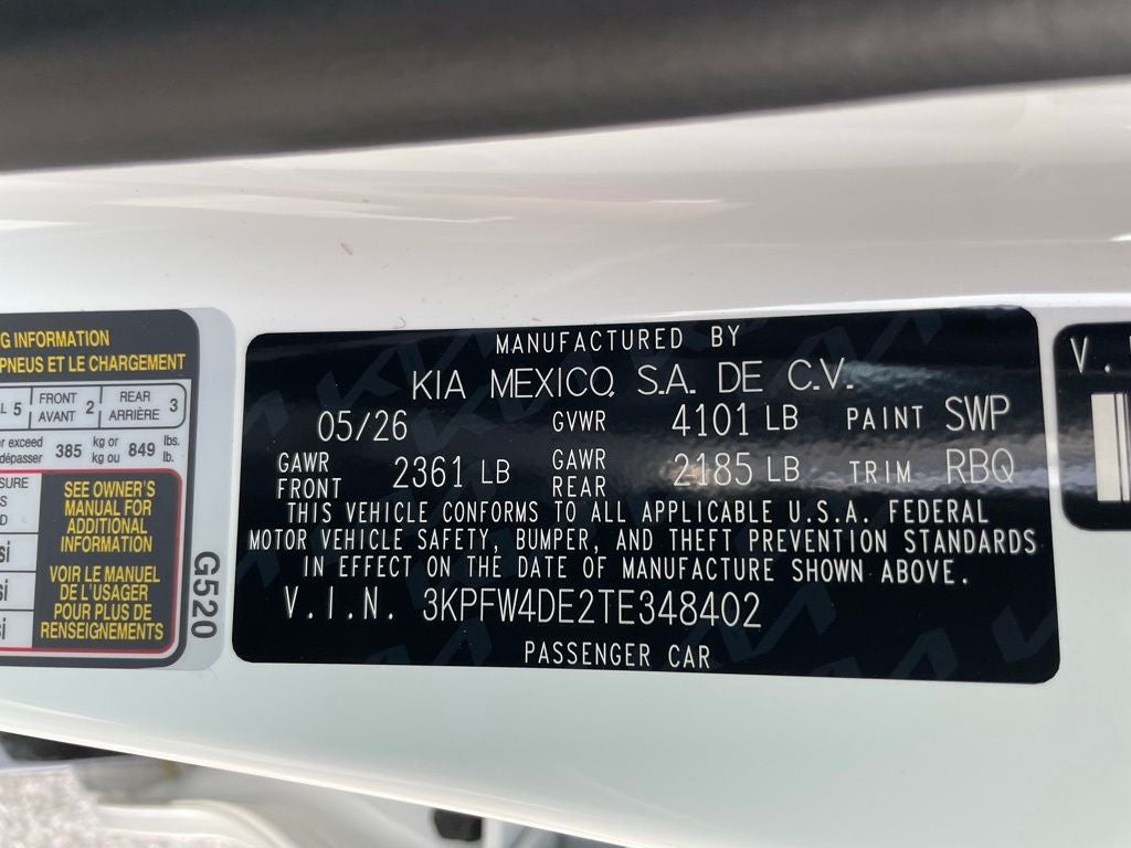 2026 Kia K4 GT-Line