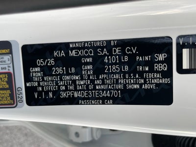 2026 Kia K4 GT-Line