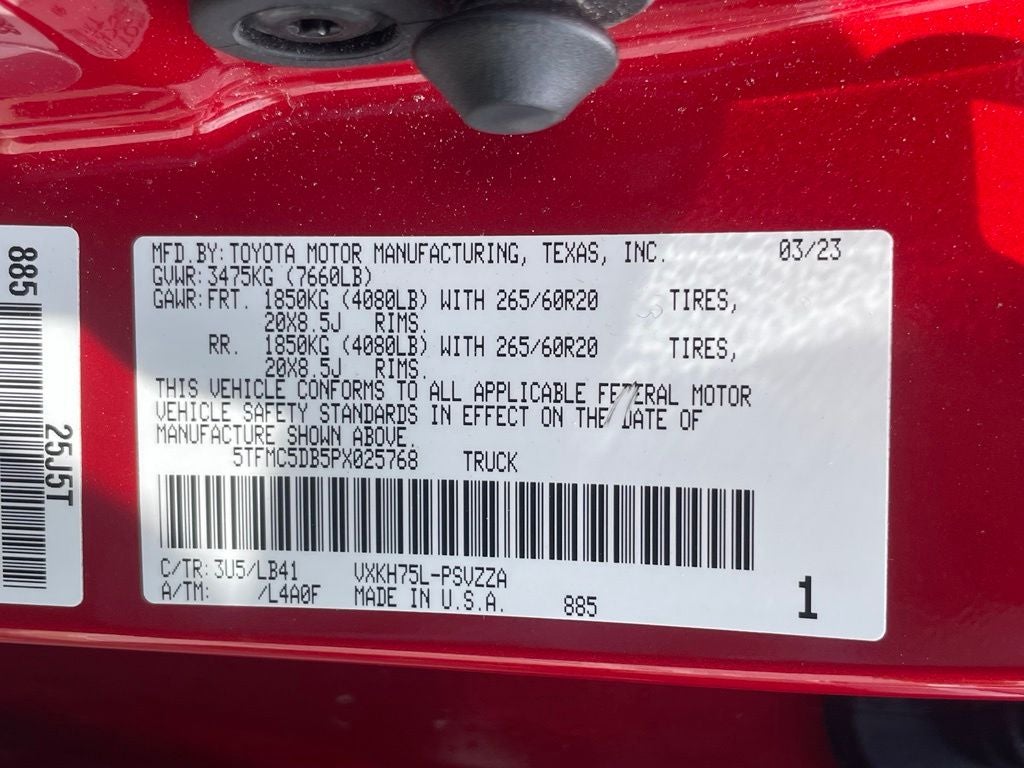 2023 Toyota Tundra Hybrid 1794 Edition - POWER MOONROOF / TRD OFF-ROAD PKG