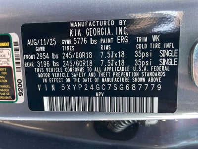 2025 Kia Telluride LX