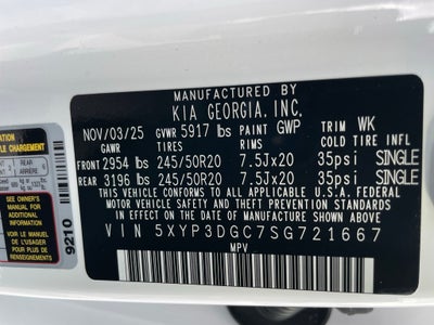 2025 Kia Telluride EX