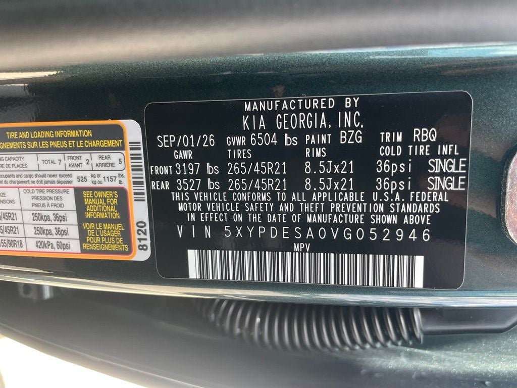 2027 Kia Telluride Hybrid X-Line SX
