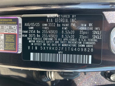 2026 Kia Sorento X-Line SX Prestige