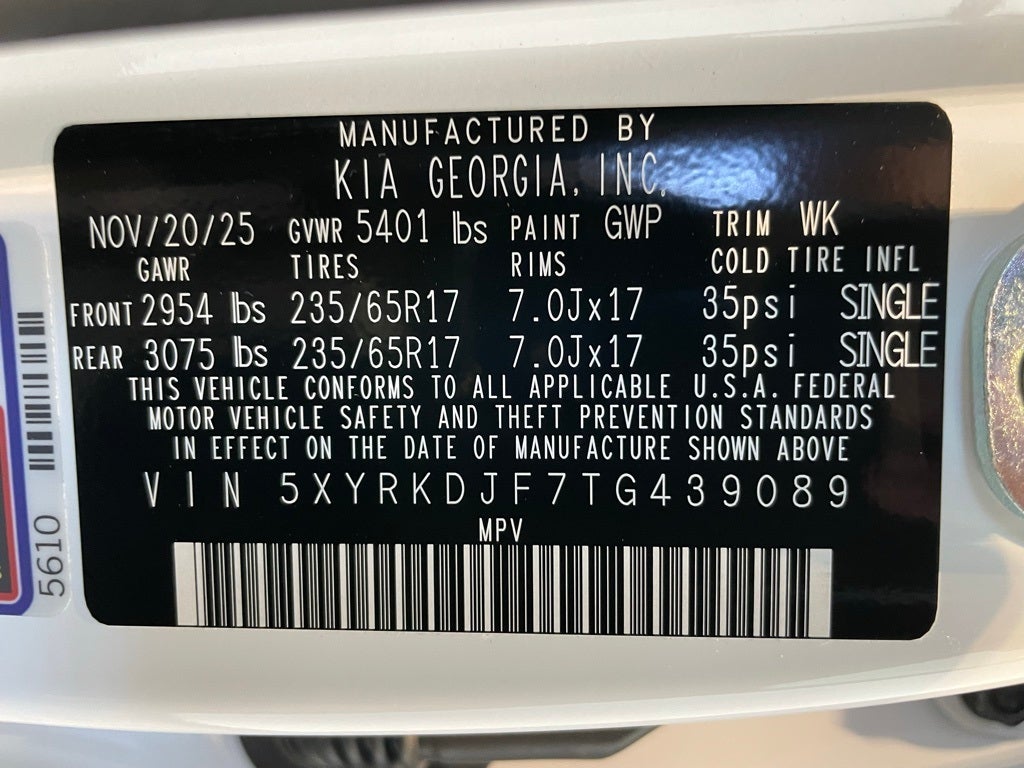 2026 Kia Sorento X-Pro SX Prestige