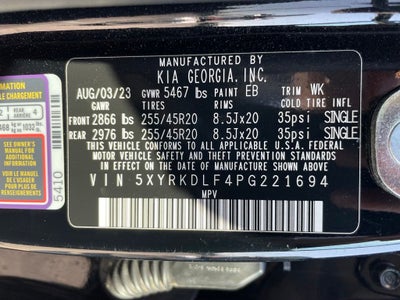 2023 Kia Sorento X-Line SX Prestige - POWER MOONROOF / BOSE PREMIUM SOUND