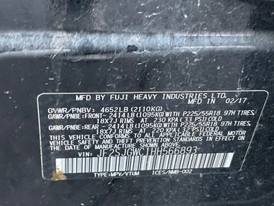 2017 Subaru Forester 2.0XT Touring