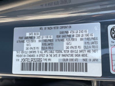 2024 Mazda Mazda CX-5 2.5 S Carbon Edition - RAIN SENSING WIPERS / APPLE CARPLAY