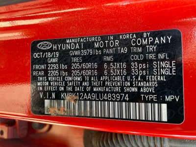 2020 Hyundai Kona SE - KEYLESS ENTRY / LANE KEEP ASSIST