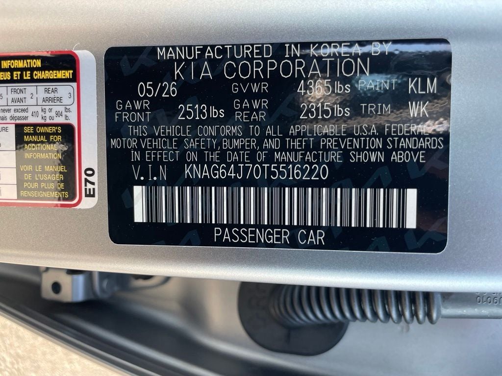 2026 Kia K5 GT-Line