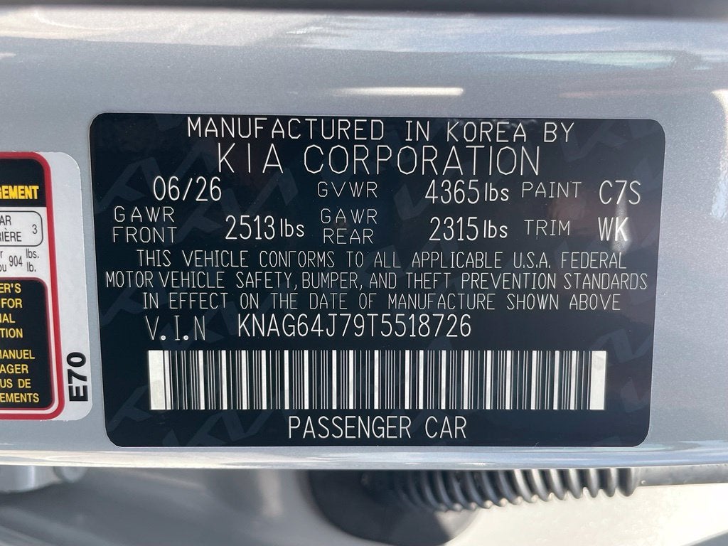 2026 Kia K5 GT-Line