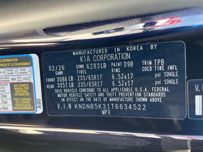 2026 Kia Carnival LXS