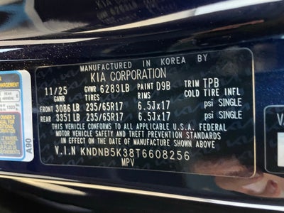 2026 Kia Carnival LXS