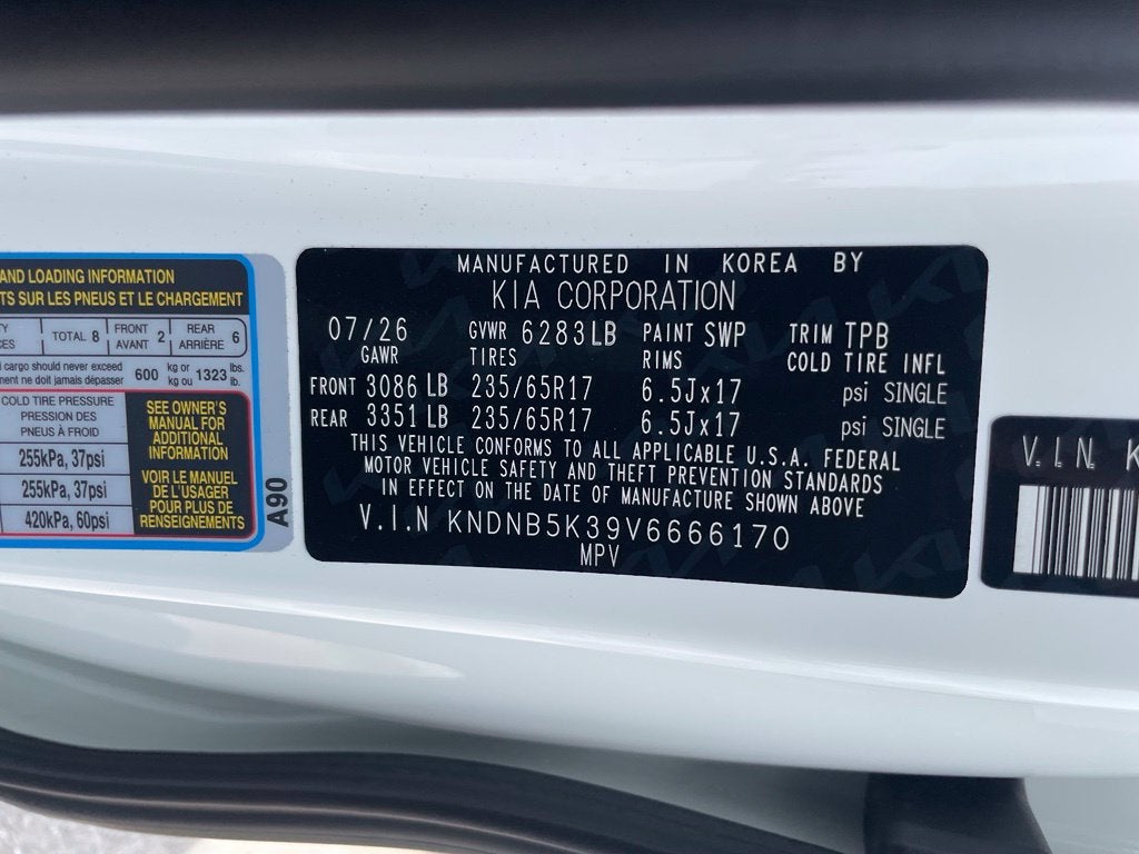 2027 Kia Carnival LXS