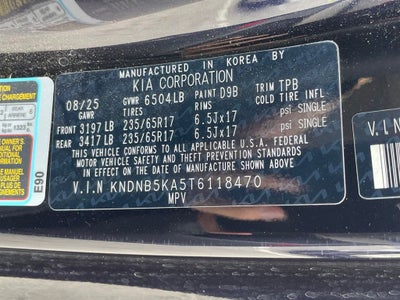 2026 Kia Carnival Hybrid LXS - KIA CERTIFIED / APPLE CARPLAY