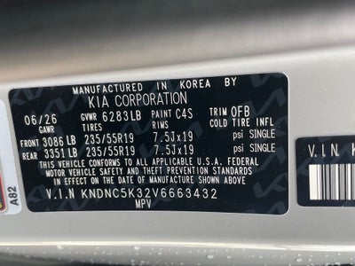 2027 Kia Carnival EX