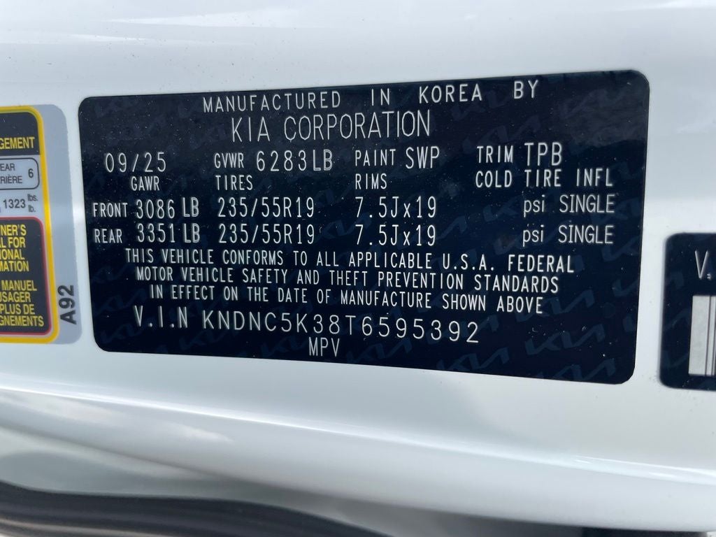 2026 Kia Carnival EX