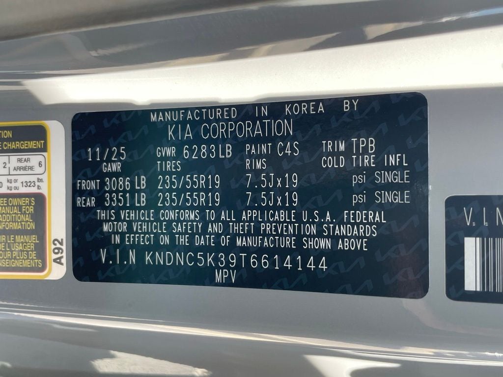 2026 Kia Carnival EX