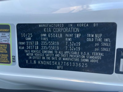 2026 Kia Carnival Hybrid SX Prestige