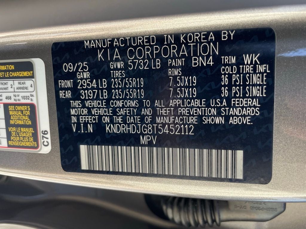 2026 Kia Sorento Hybrid EX