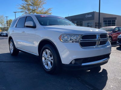 2013 Dodge Durango SXT One Owner, Clean CarFax, Third Row Seat