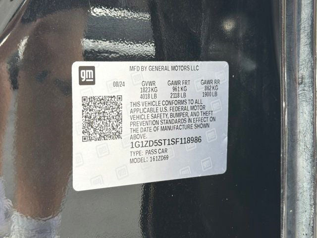 2025 Chevrolet Malibu LT 1LT