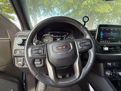 2021 GMC Yukon XL AT4 Pano Roof, Bucket Seats, Power Boards, DVD's