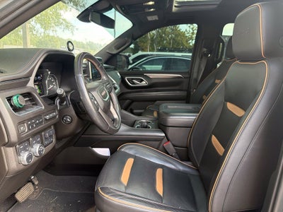 2021 GMC Yukon XL AT4 Pano Roof, Bucket Seats, Power Boards, DVD's