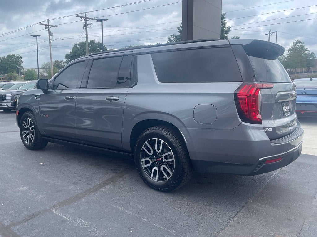 2021 GMC Yukon XL AT4 Pano Roof, Bucket Seats, Power Boards, DVD's