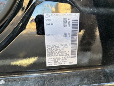 2024 Nissan Altima 2.5 SR