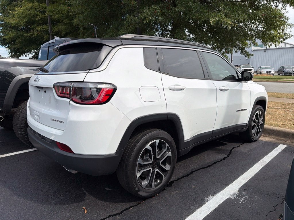 2022 Jeep Compass Limited Pano Roof, One Owner, Clean CarFax