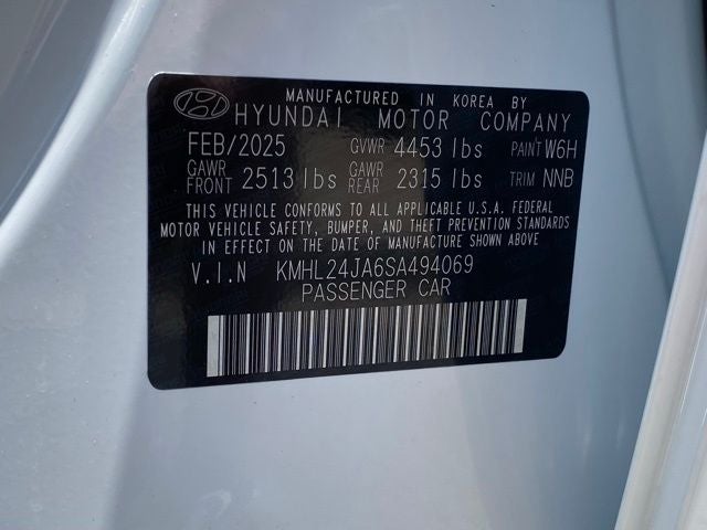 2025 Hyundai Sonata SE